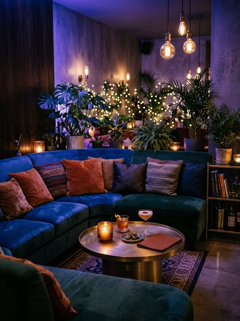 Gemütliche Sitzecke der Lounge